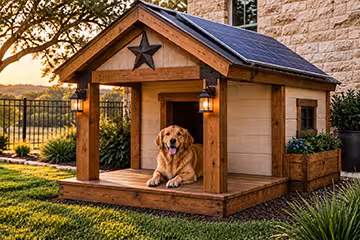Custom Dog Houses in Georgetown