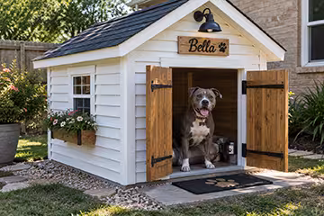 Custom Dog Houses in North Austin