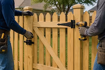 Fence and Gate Repairs in North Austin