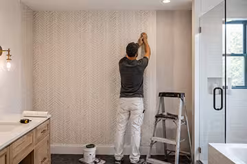 Wallpaper and Wainscoting